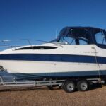 Bayliner 245 - On the trailer