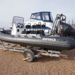 Brig Navigator 610 RIB - Black hypalon inflatable tubes