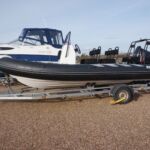 Brig Navigator 610 RIB - On the trailer